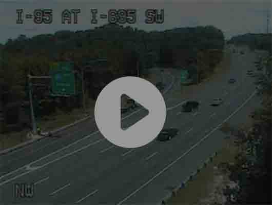 Traffic Cam Downtown Historic District › South: TVB86 -- I-280 : 10th Street Player